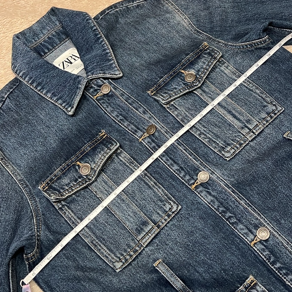 ZARA Sahara Jean Jacket/Mini Dress - Picture 13 of 16